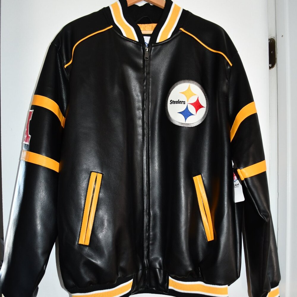 XL Men's Official NFL Steelers Bomber Jacket